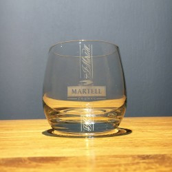 Glas Martell Cognac ronde vorm