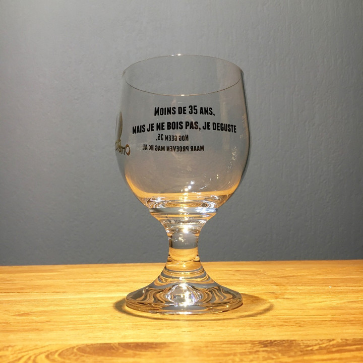 Verre bière Ommegang galopin modèle 2