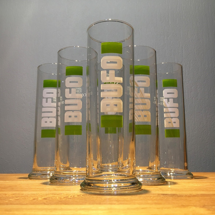 Glass beer Bufo