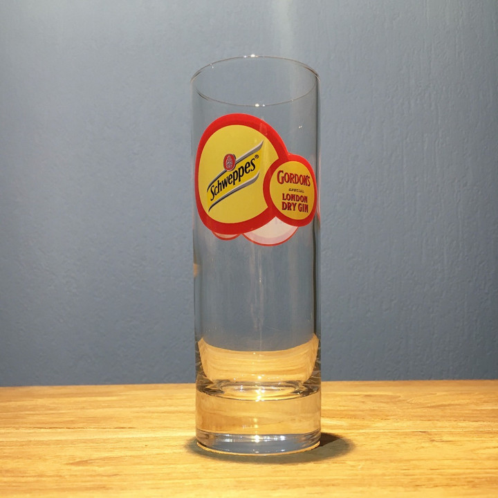 Verre Gin Gordon's Schweppes Tonic