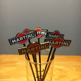 Swizzle Stick Martini vintage black x6