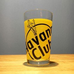 Glass Havana Club tumbler