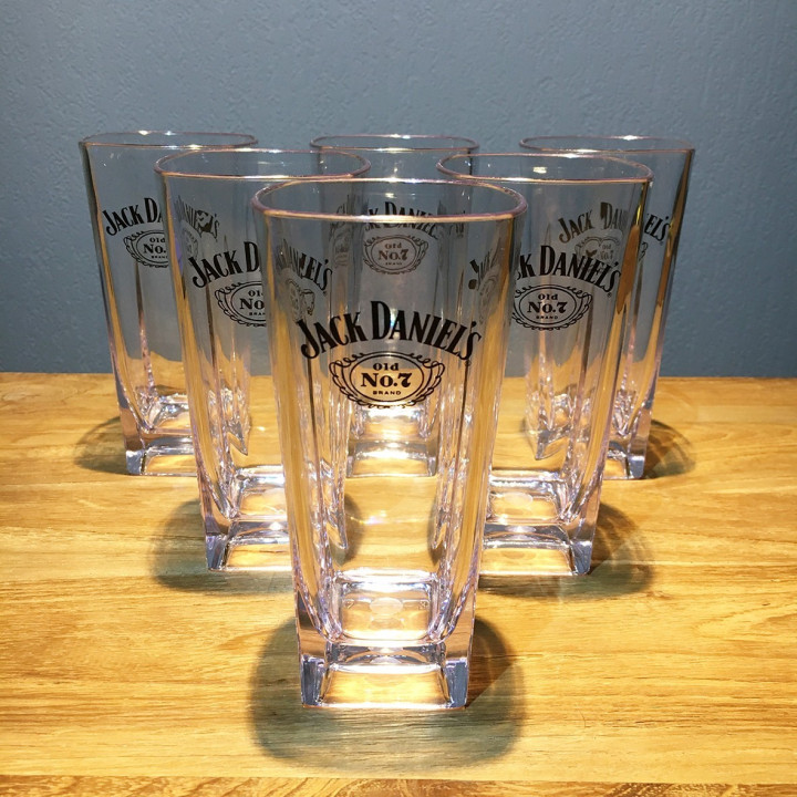 Verre Jack Daniel's long drink pvc modèle 2