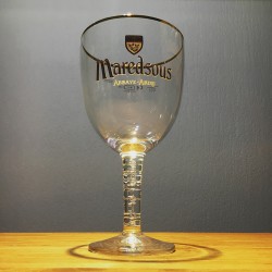 Glass beer Maredsous 50cl