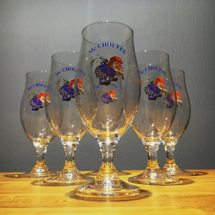 Verre bière Mc Chouffe 33cl