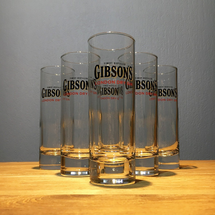 Verre Gibson's gin long drink 22 cl modèle 1