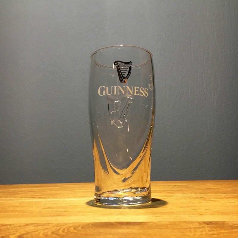 6 verres à bière Guinness 25 cl modèle Ellipse 