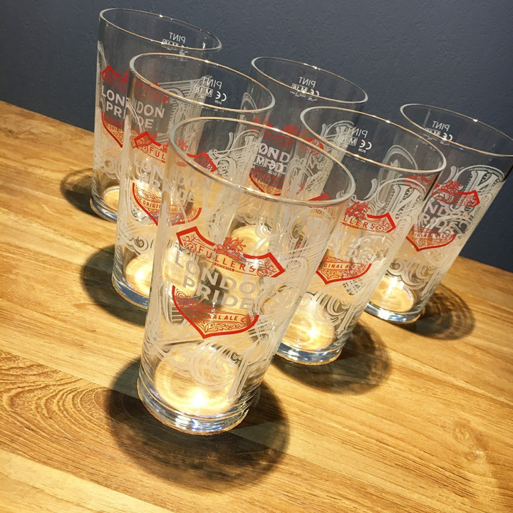 Verre bière Fuller 47cl (pint)