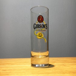 Verre Gibson's gin long...