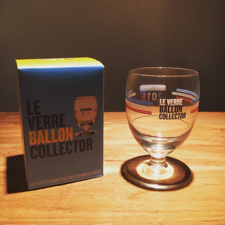 Verre Ricard collector Euro 2016 France