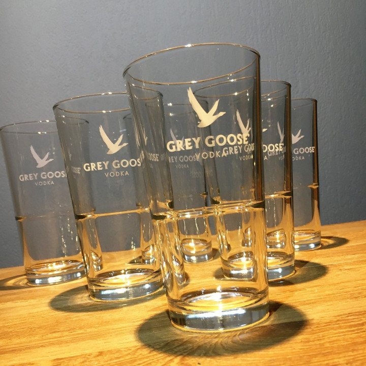 Glas Grey Goose conisch