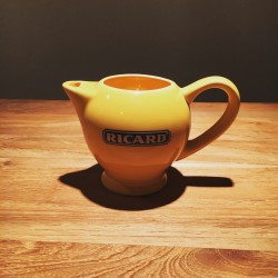 Small Water pitcher (water jug) Ricard ceramic yellow