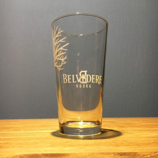 Glass Belvedere Vodka tumbler model 3