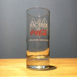 Glass Bacardi Coca-cola...
