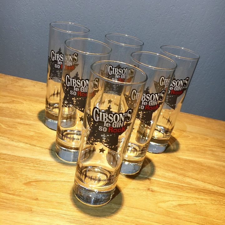 Verre Gibson's gin long drink 22 cl modèle 4