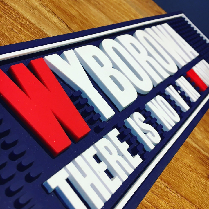 Tapis de bar Wyborowa modèle 2