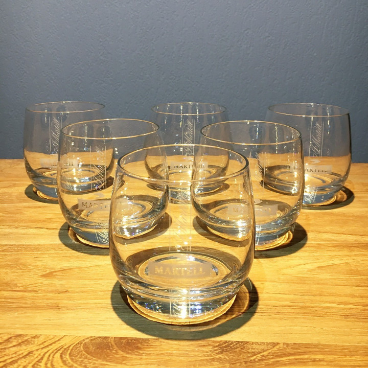 Martell Cognac round shape