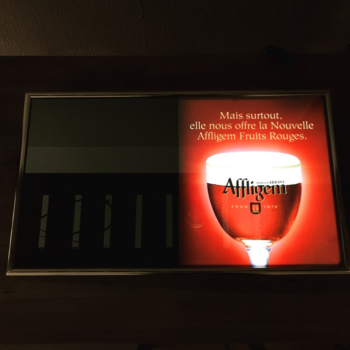 Illuminated Sign Affligem Fruits Rouges