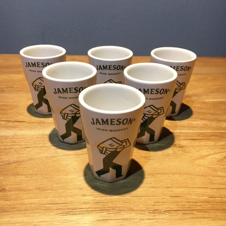 Verre Jameson shooter céramique