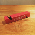 Bottle opener Vedett red