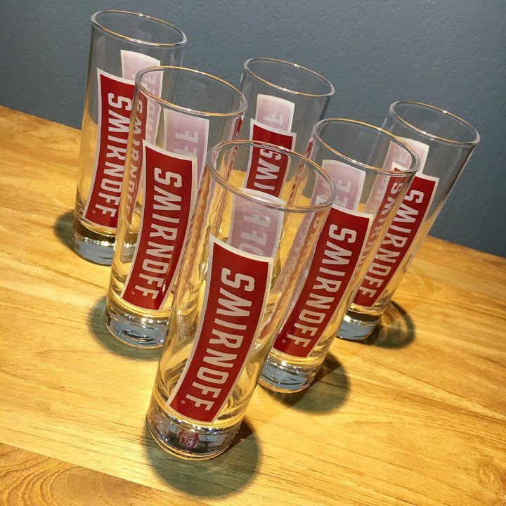 Glas Smirnoff long drink 22cl model 4