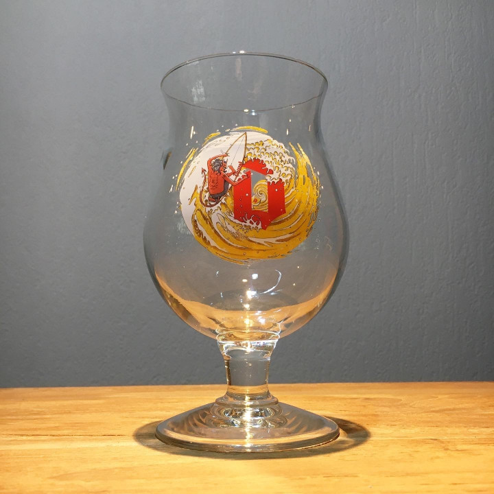 Verre bière Duvel collection 46 Tornado