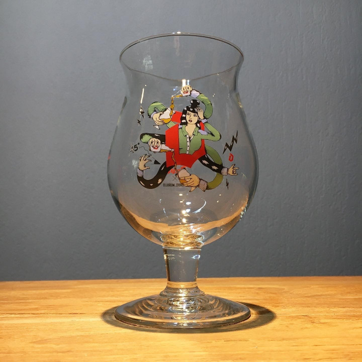 Verre bière Duvel collection 47 Rituel de service