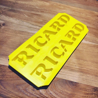 Ijsblokjesvorm Ricard model 2