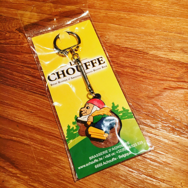 Sleutelhanger bier Chouffe 3D