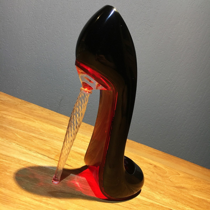 Glasses Piper Heidsieck Stiletto-shaped pvc