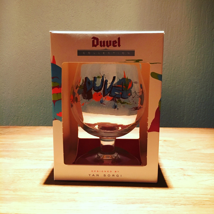 Verre bière Duvel collection 8 Yan Sorgi