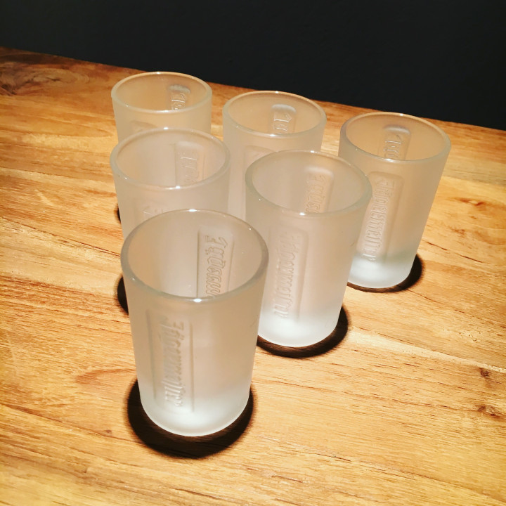 Glass Jägermeister shooter model 4 (2cl)