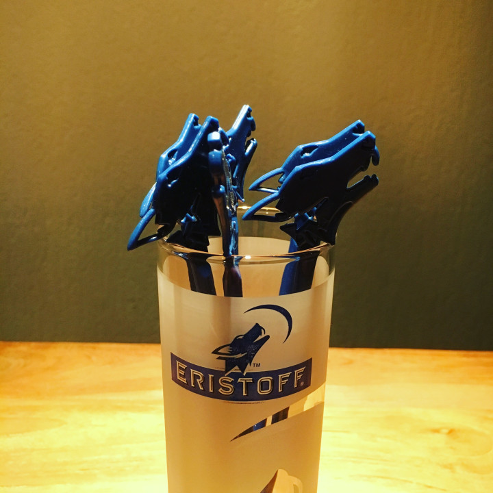 Swizzle stick Eristoff model 1 x6