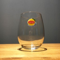 Glass Lipton Ice Tea tumbler