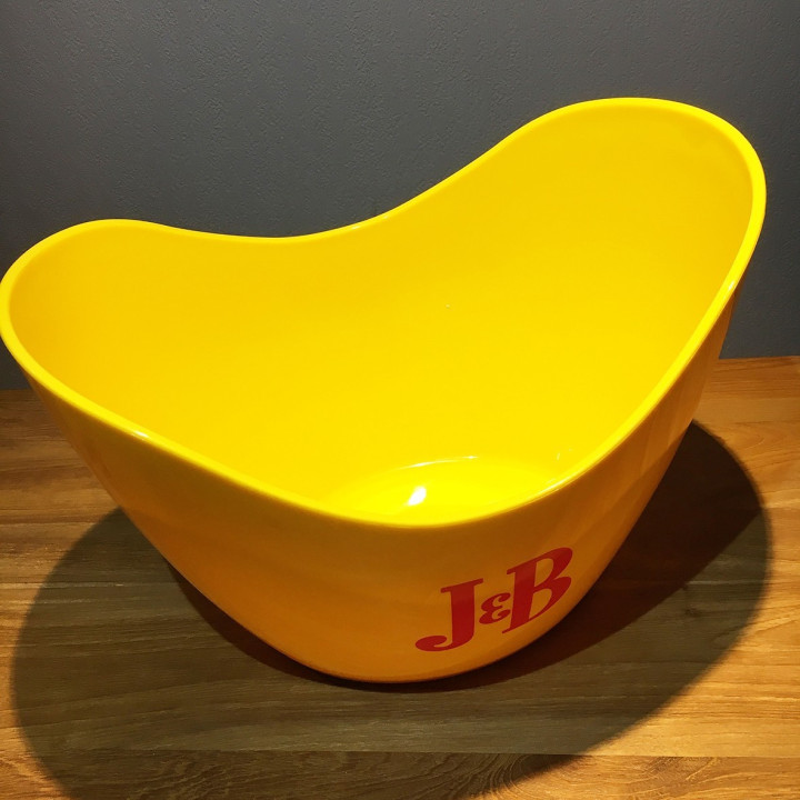 Ice bucket J&B yellow pvc 4b