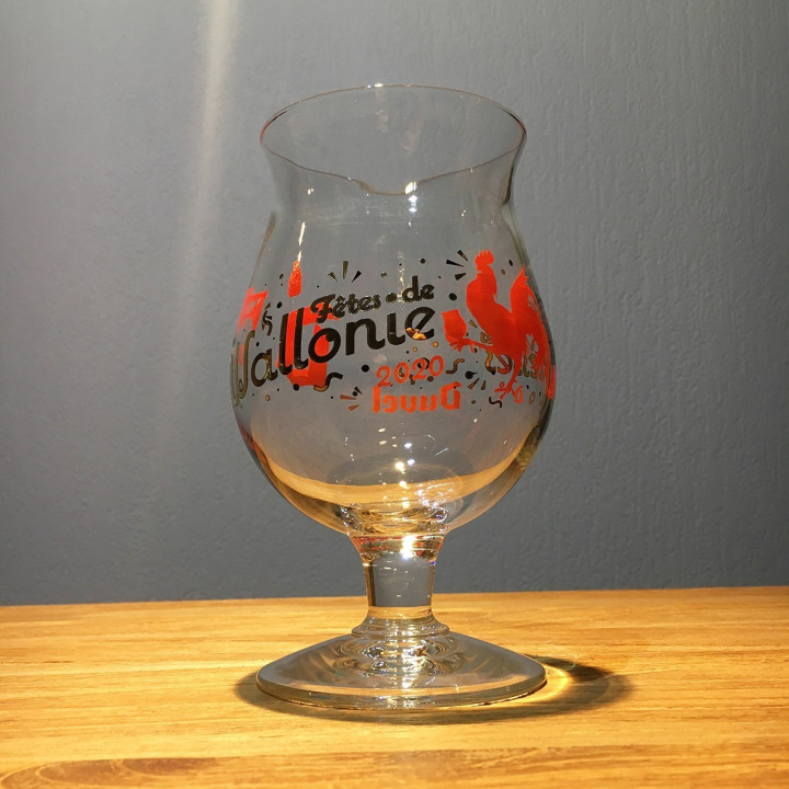Verre bière Duvel collection 36 Fêtes Wallonie 2020