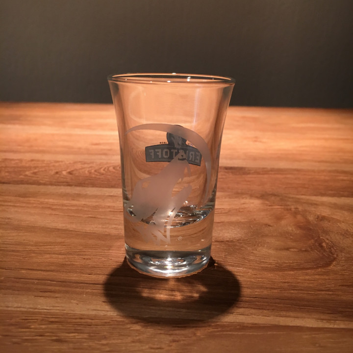 Verre Eristoff shooter modèle 3