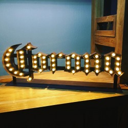 Illuminated Sign Corona LED