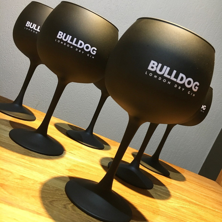 Verre Bulldog London Dry Gin modèle 3