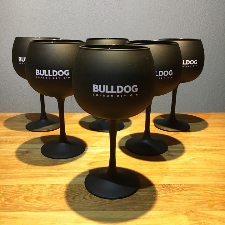 Verre Bulldog London Dry Gin modèle 3