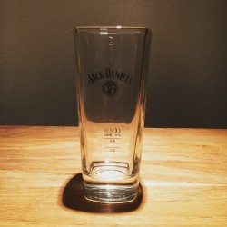 Glas Jack Daniel's zwarte logo