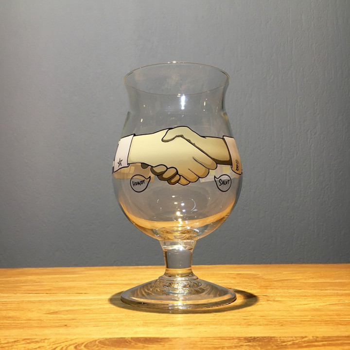Verre bière Duvel collection 39 Texas 2020