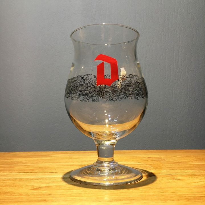 Verre bière Duvel collection 41 Ohio Winking Lizard Art 2020