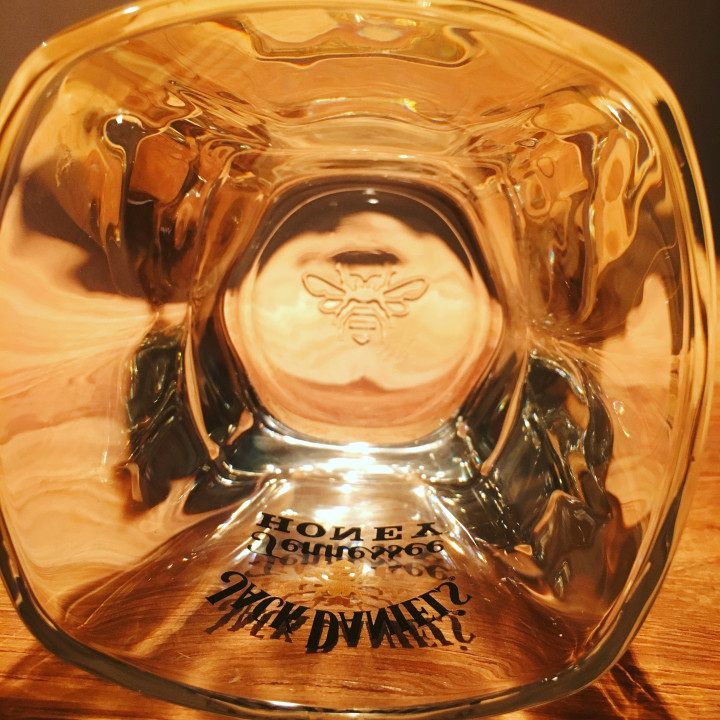 Verre Jack Daniel's Honey on the rocks