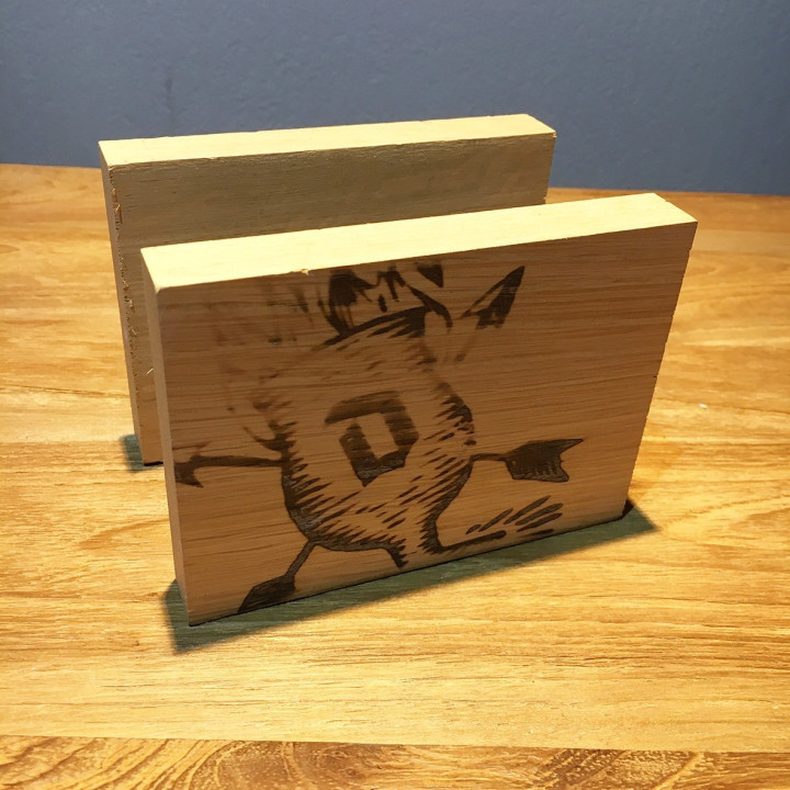 Cardholder Duvel in wood