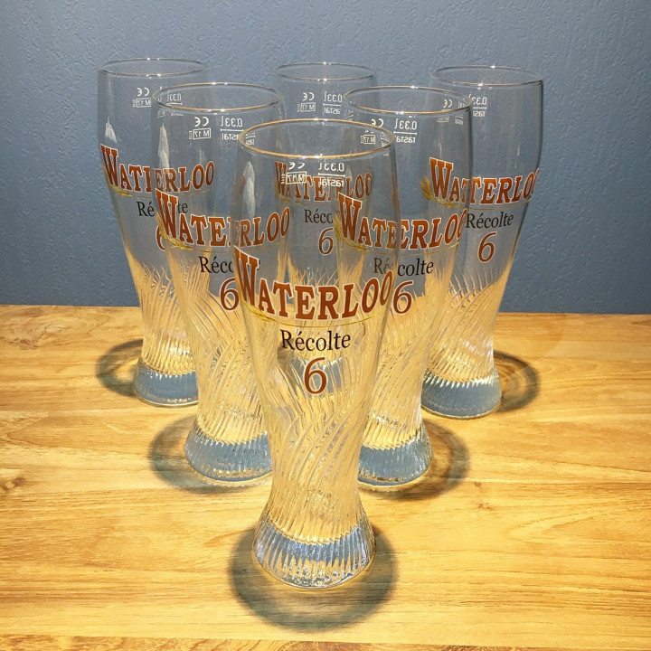 Verre bière Waterloo Recolte