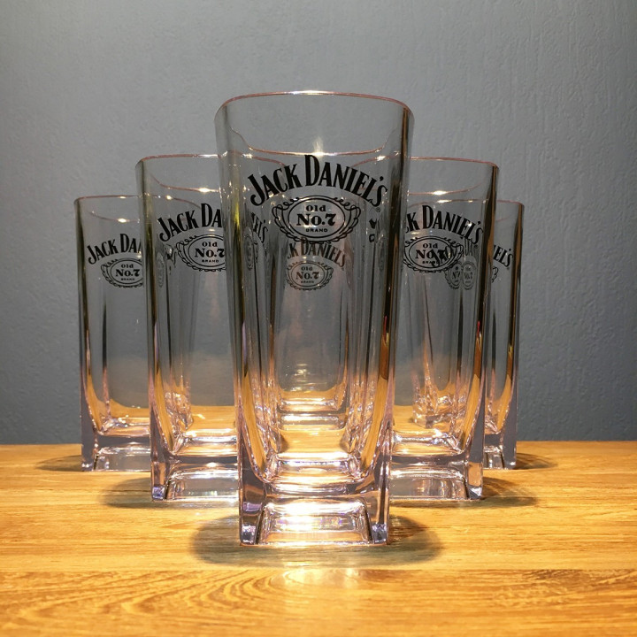 Verre Jack Daniel's long drink pvc modèle 2