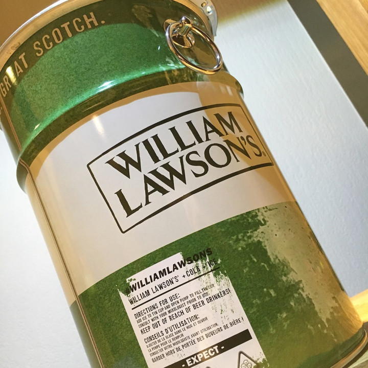 Oil drum William Lawson's model 1
