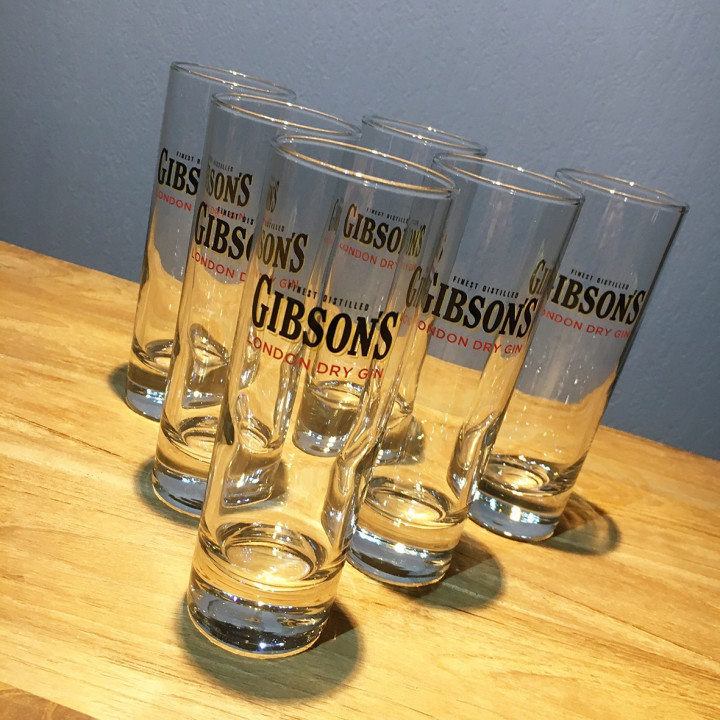 Verre Gibson's gin long drink 22 cl modèle 1