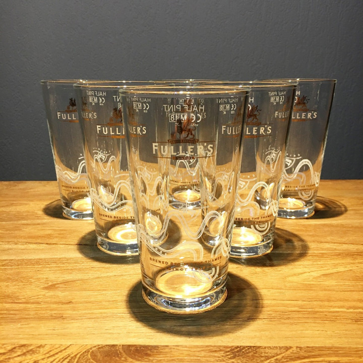 Verre bière Fuller 23cl (1/2 pint)